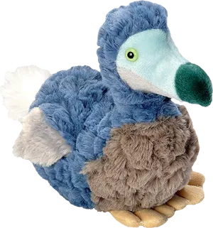 Plush Dodo Bird Toy PNG Image