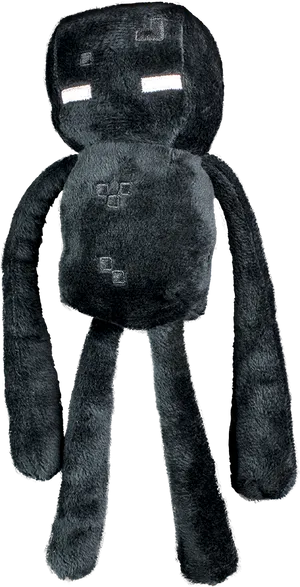 Plush Enderman Toy PNG Image