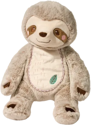 Plush Sloth Toy.png PNG Image