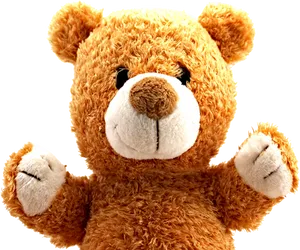 Plush Teddy Bear Toy PNG Image