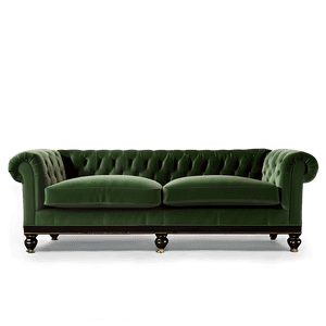Plush Velvet Sofa PNG ajh14 PNG