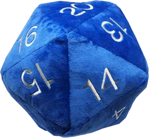 Plush20 Sided Dice PNG Image