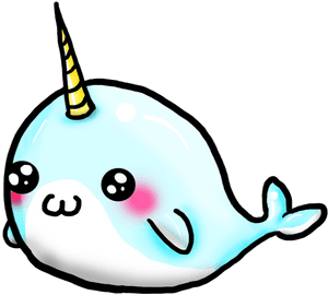 Png Library House Owner Ross Google Search What You - Cartoon Narwhal PNG image with transparent background