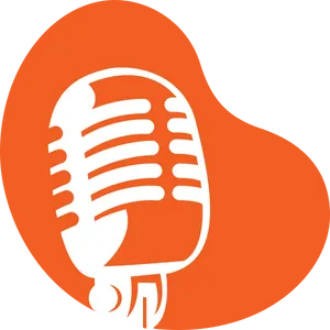 Podcast Microphone Icon PNG Image