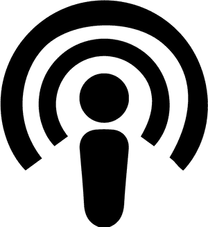 Bourbon-podcasts - Podcast Icon Black And White, HD Png Download PNG with transparent background