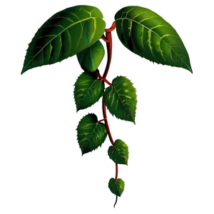 Poison Ivy Illustration Png 4 PNG Image