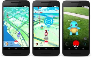 Pokemon Go Gameplay Screenshots PNG Image