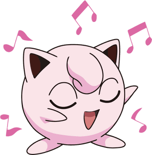 Pokemon Jigglypuff, Pikachu, Pokemon Pocket, Catch - Jigglypuff Singing Png, Transparent Png PNG image with transparent background