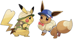 Pokemon Let's Go Eevee , Png Download - Pokemon Let's Go Eevee Outfits, Transparent Png PNG image with transparent background