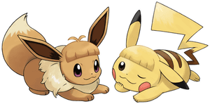 Pokemon Let's Go Eevee Styles, HD Png Download PNG image with transparent background