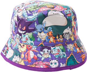 Pokemon Bucket Hat, HD Png Download PNG image with transparent background