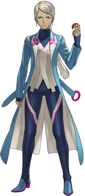 Pokemon Trainerwith Pokeball PNG Image