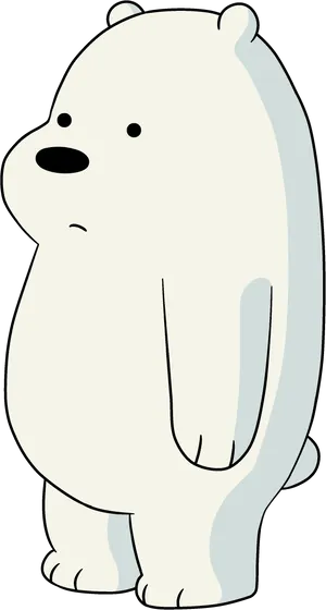 Polar_ Bear_ Character_ We_ Bare_ Bears PNG Image