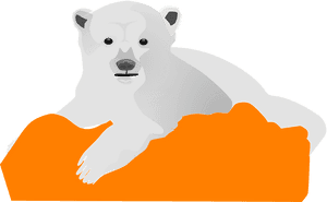 Ice Bear, Polar, Cold, Animal, White, Arctic, Cute - Polar Bear Clip Art, HD Png Download PNG image with transparent background