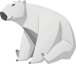 Polar Bear Free Transparent Images - Animal Jam Animals Polar Bear PNG image with transparent background