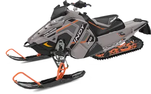 Polaris Indy Snowmobile Showcase PNG Image