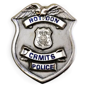 Police Badge Outline Png Vji PNG Image