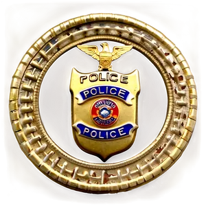 Police Badge Sketch Png Fwo75 PNG Image