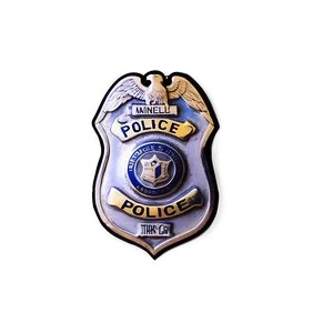 Police Badge Symbol Png Srd50 PNG Image