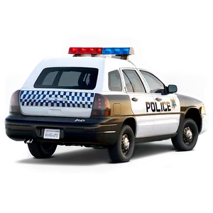 Police Car Back View Png 68 PNG Image