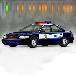 Police Car Vector Icon Png Jys72 PNG Image