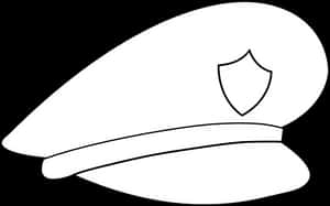 Police Officer Cap Vector PNG image with transparent background