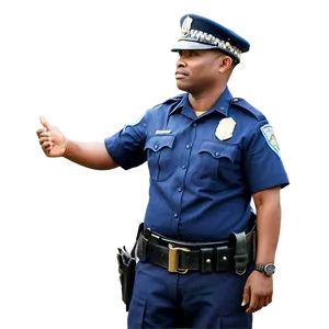 Police Officer In Action Png Nlo PNG Image