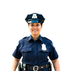 Police Officer In Parade Uniform Png 06252024 PNG Image