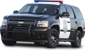 Police S U V Vehicle Transparent Background PNG Image