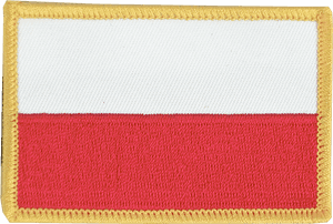 Flag Patch Poland Royal Flags - Poland Flag Patch Png PNG image with transparent background