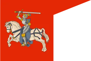 Polish Lithuanian Commonwealth Flag Knight PNG Image