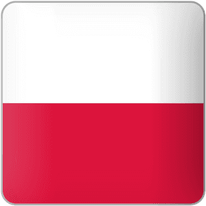 Poland Square Flag Png PNG image with transparent background