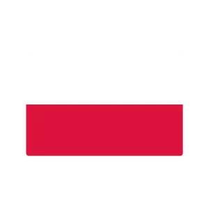 Polish National Flag PNG Image