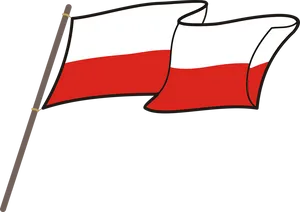 Polish National Flag Illustration PNG Image