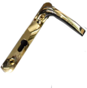 Polished Door Handle PNG Image