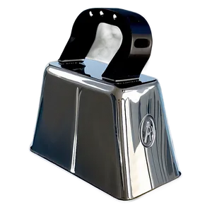 Polished Finish Cowbell Png Cfl PNG Image