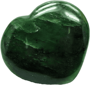 Polished Green Jade Stone PNG image with transparent background