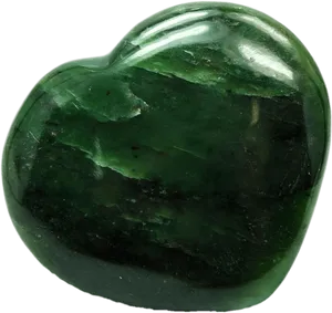 Polished Green Jade Stone PNG Image