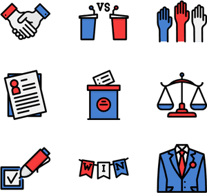 Elections - Politics Icons Png, Transparent Png PNG image with transparent background
