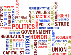 Political_ Word_ Cloud_ Concepts PNG Image