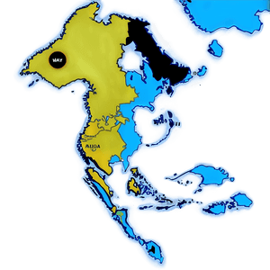 Political World Map PNG 05032024 PNG image with transparent background