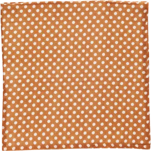 Polka Dot Fabric Texture Brown Background PNG Image