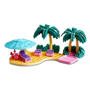 Polly Pocket Tropical Island Resort Png Aly PNG Image