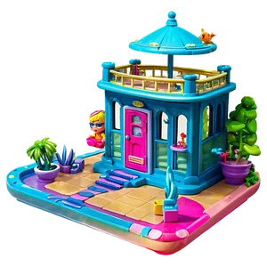 Polly Pocket Underwater Paradise Png Adw PNG Image