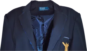 Polo Ralph Lauren Navy Blazer PNG Image