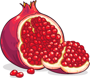 Pomegranate Png Image - Pomegranate Clipart, Transparent Png PNG with transparent background