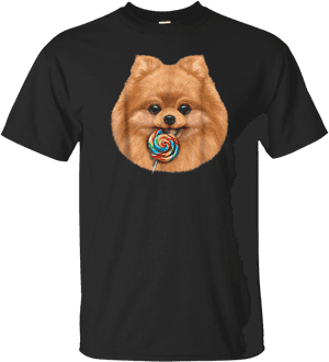 Playful Pomeranian Dog Lick Rainbow Lollipop - Hard Rock Winterfell, HD Png Download PNG image with transparent background