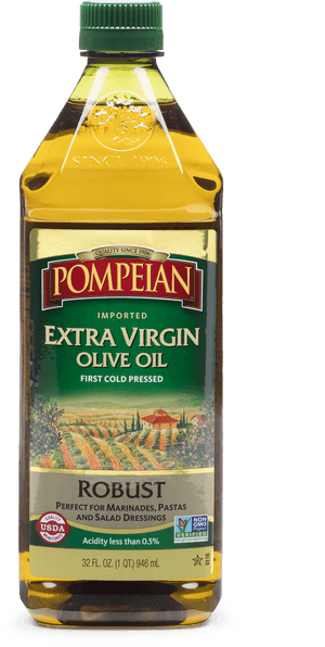 Pom Olive Oil - Pompeian Extra Virgin Olive Oil Robust, HD Png Download PNG with transparent background