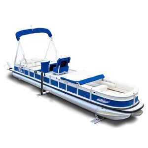 Pontoon Boat D PNG Image