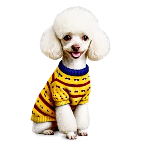 Poodle In Sweater Png 84 PNG Image